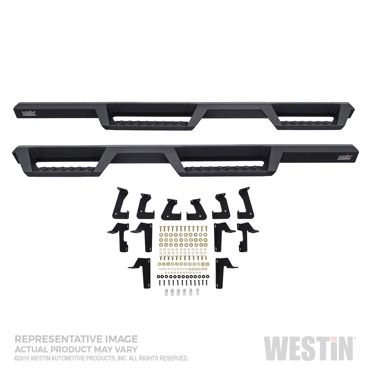 Westin HDX Drop Nerf Steps 2007-2018 Jeep Wrangler JK 4dr