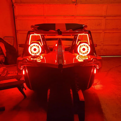 ORACLE Lighting | Exterior LED Strips with Black Backing | 3804-333, 4223-333