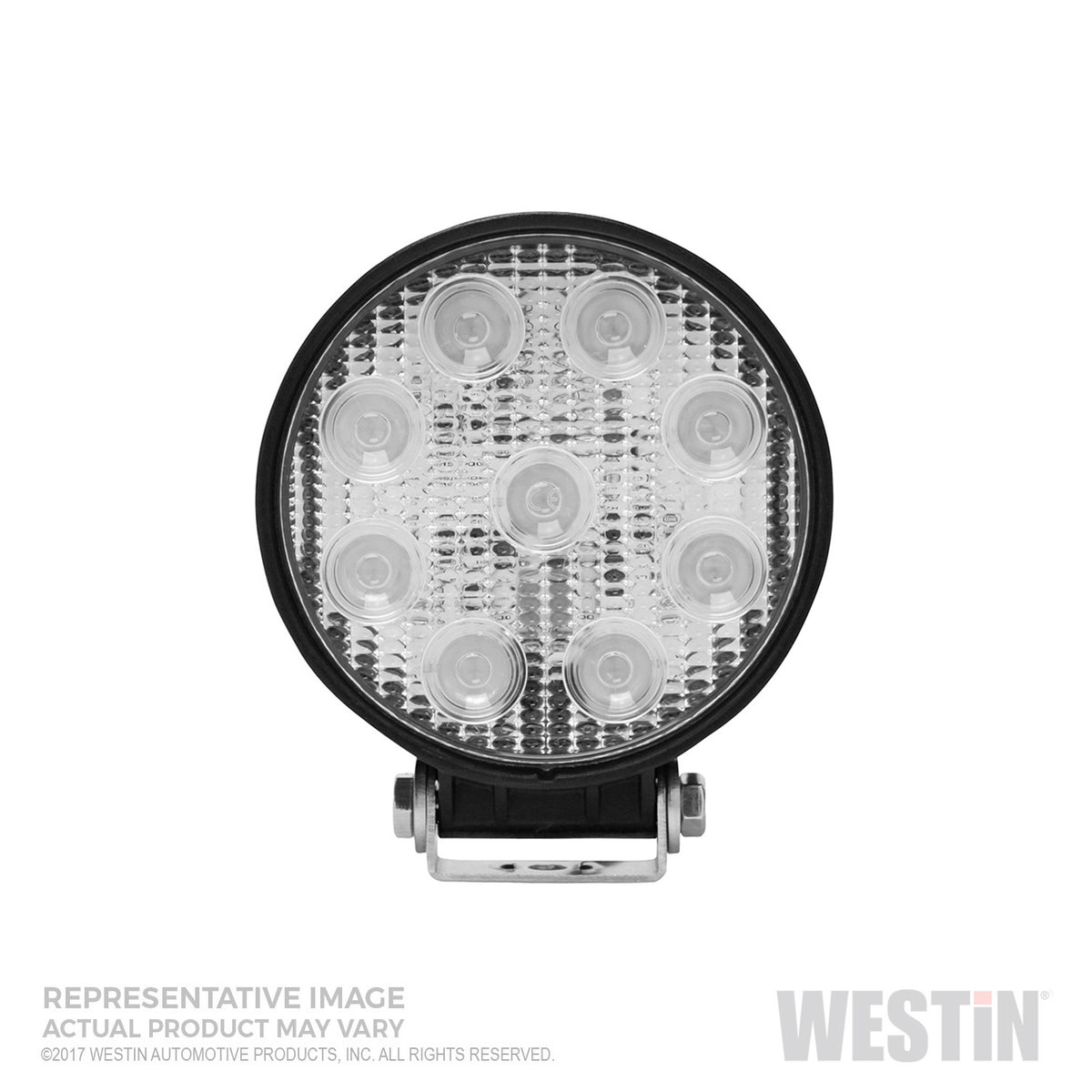 Westin Round LED Work Utility Light LED Work Utility Light Round 5" Flood w/3W Epistar