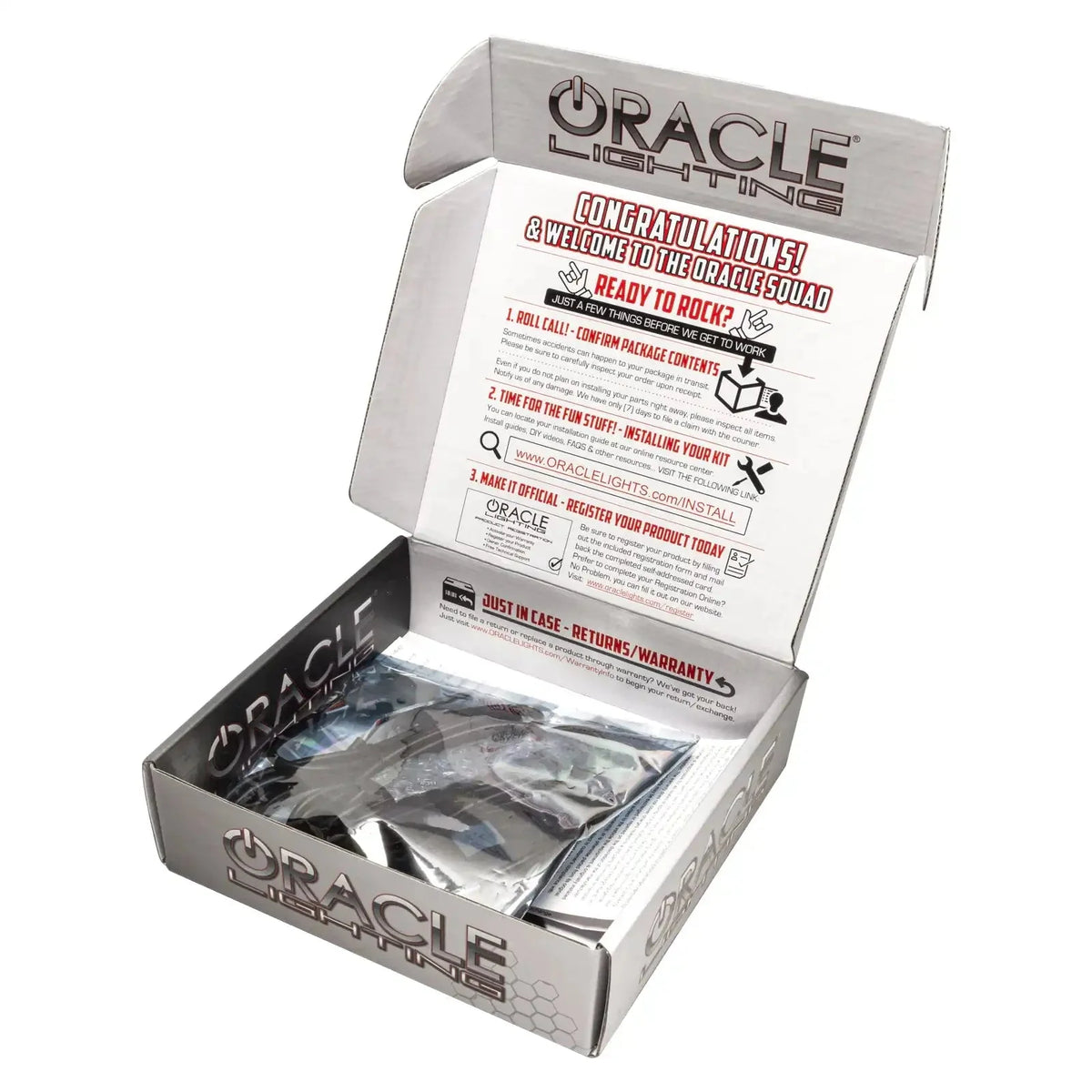 ORACLE Lighting | Surface Mount Headlight Halo Kit | Wrangler JK | 3943-001, 3943-004, 3943-005, 3943-335