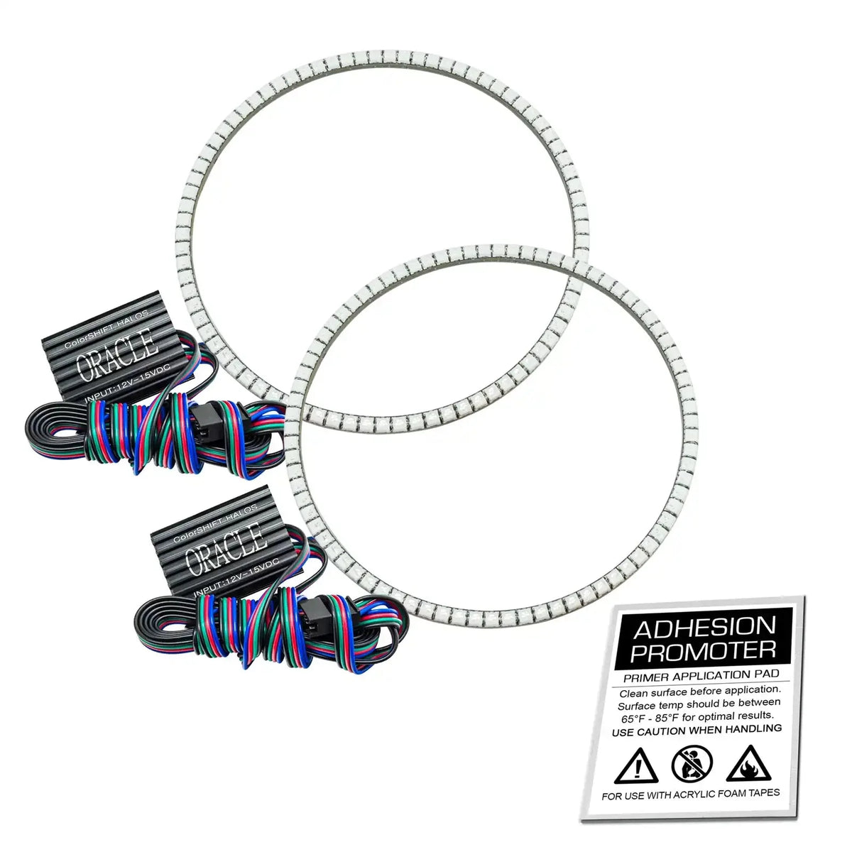 ORACLE Lighting | Surface Mount Headlight Halo Kit | Wrangler JK | 3943-001, 3943-004, 3943-005, 3943-335