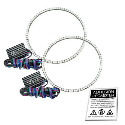 ORACLE Lighting | Surface Mount Headlight Halo Kit | Wrangler JK | 3943-001, 3943-004, 3943-005, 3943-335
