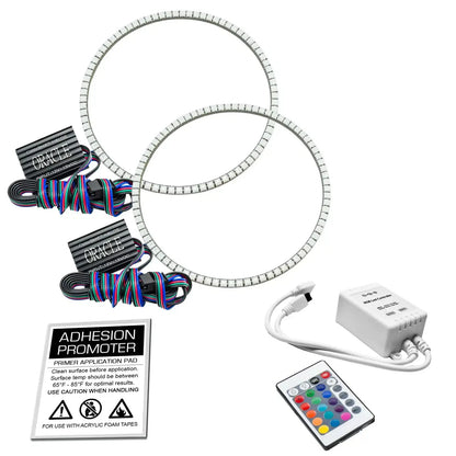 ORACLE Lighting | Surface Mount Headlight Halo Kit | Wrangler TJ | 3947-001, 3947-005, 3947-504