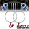 ORACLE Lighting | Surface Mount Headlight Halo Kit | Wrangler TJ | 3947-001, 3947-005, 3947-504