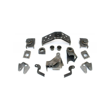 TeraFlex | 97-06 Jeep Wrangler TJ Dana 44/60 Front Axle Bracket Kit 3.25 Inch OD TeraFlex | 3991100