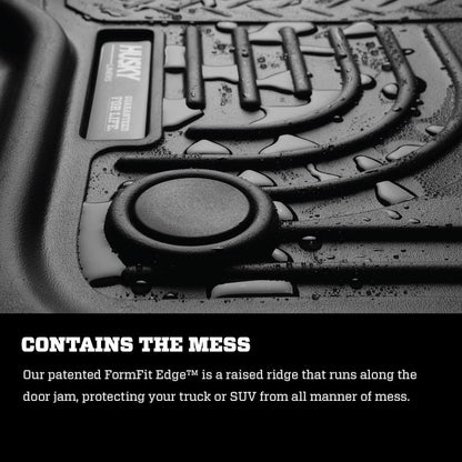 HUSKY LINERS | Weatherbeater - Front Floor Liners (Sierra & Silverado 1500 14-18 |  18231