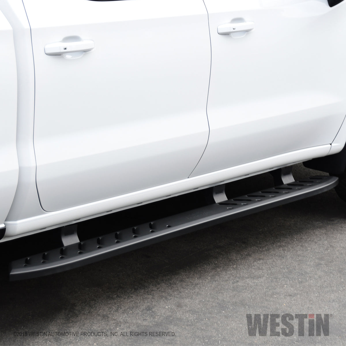 Westin Thrasher Running Boards 2019-2024 Chevy/GMC Silverado/Sierra 1500 Crew Cab