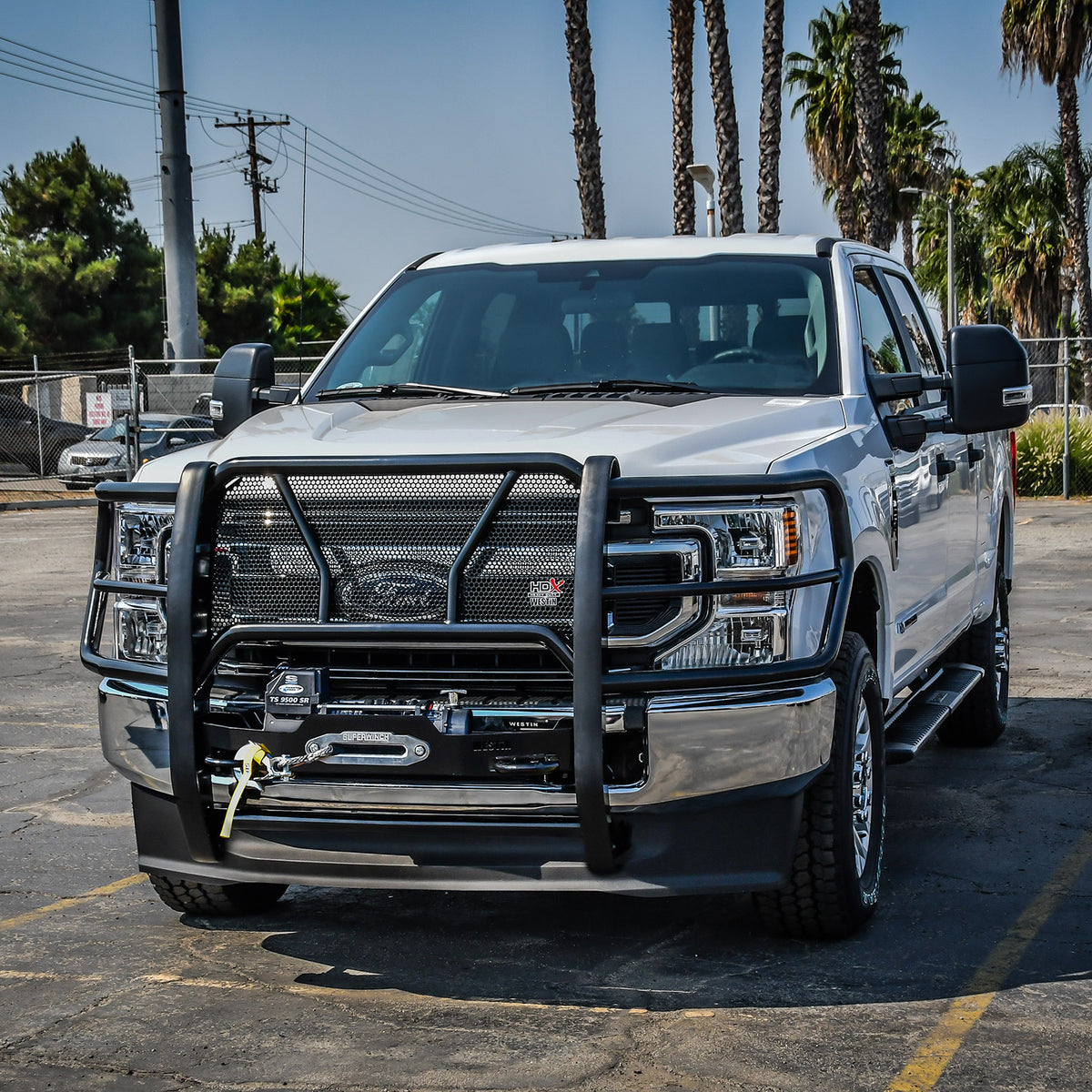Westin HDX Winch Mount Grille Guard 2020-2022 Ford F-250/350