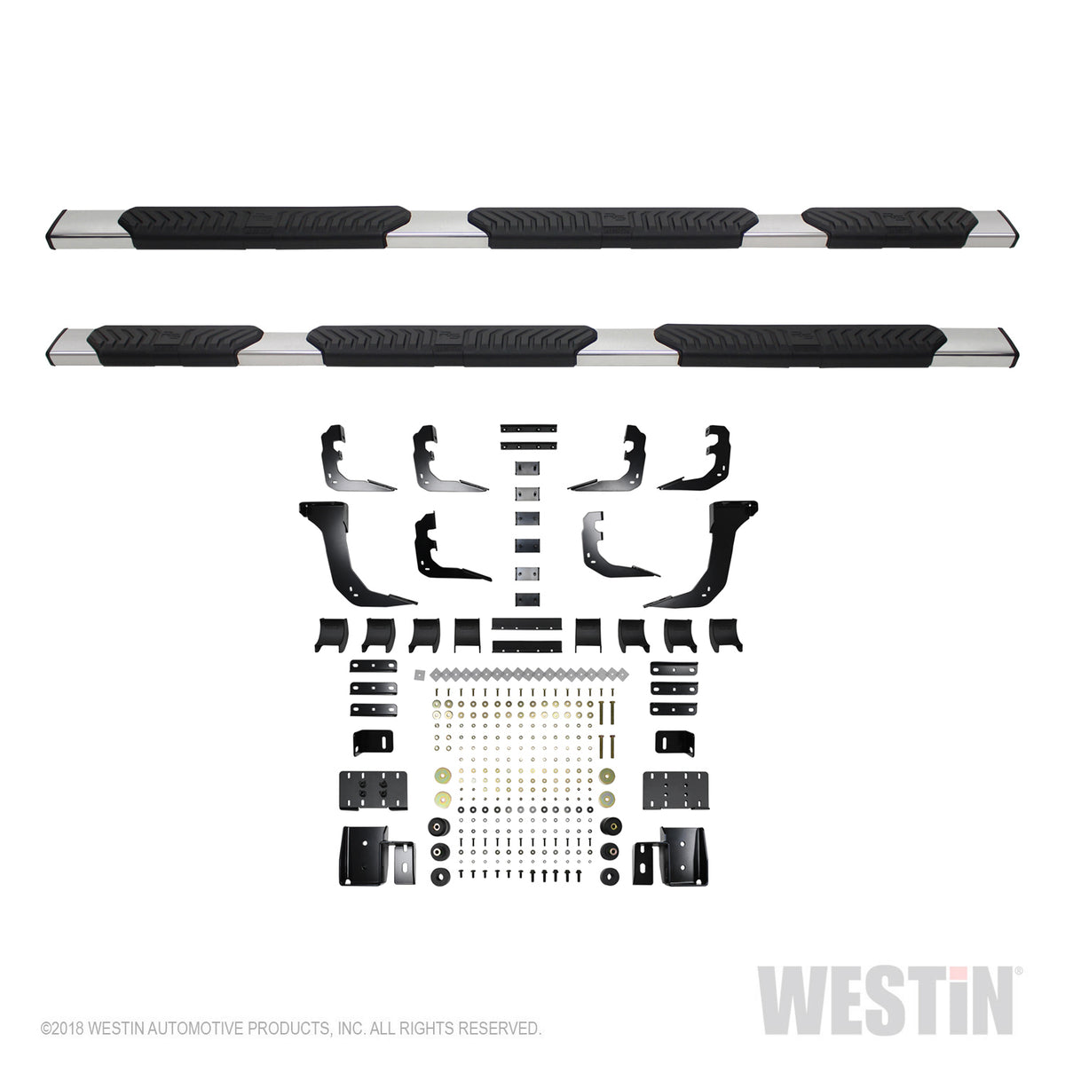 Westin R5 M-Series Wheel-to-Wheel Nerf Steps 2019-2024 Ram 1500 Crew Cab 5'7" Bed