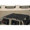 Smittybilt Extended Shade Top w/ Skylights – Black Diamond/Mesh (20+ JT) | 97502