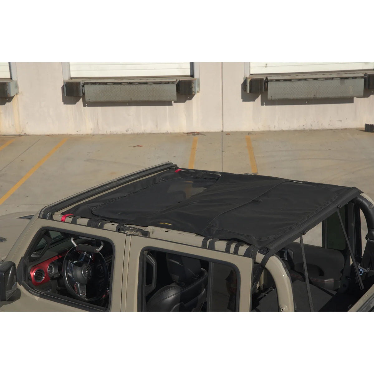 Extended Shade Top w/ Skylights – Black Diamond/Mesh (20+ JT) view 1