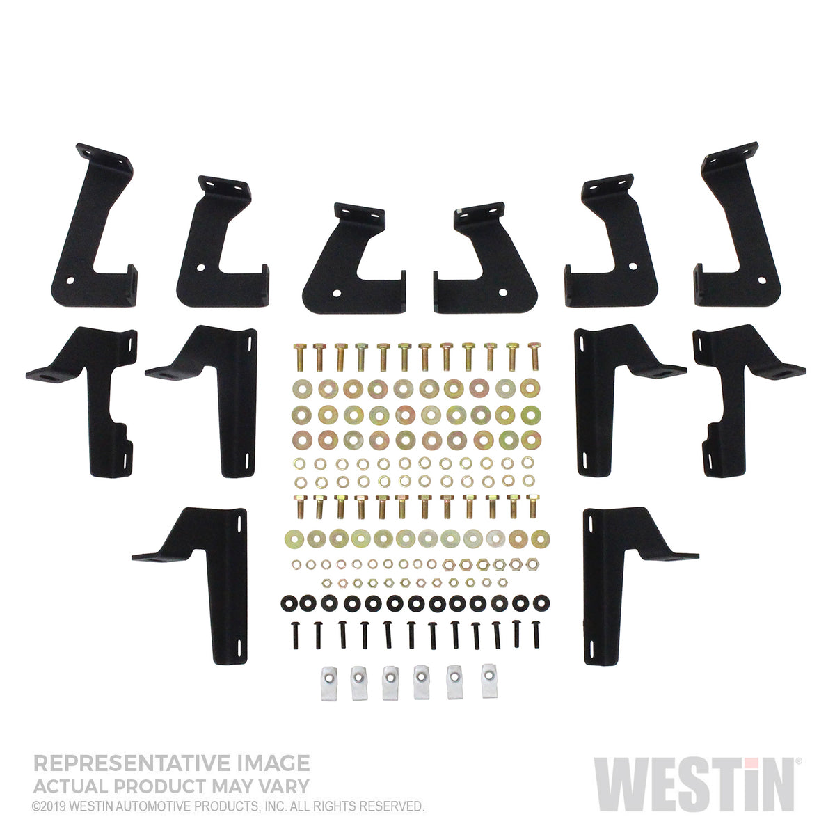 Westin HDX Drop Nerf Steps 2007-2018 Jeep Wrangler JK 4dr