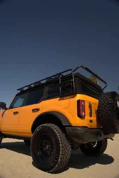 SRC Roof Rack – Textured Black (21+ Bronco 4DR) view 6