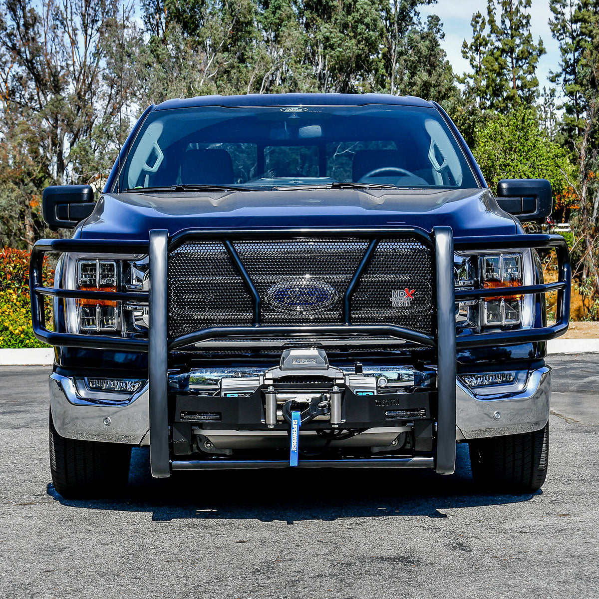 Westin HDX Winch Mount Grille Guard 2021-2024 Ford F-150