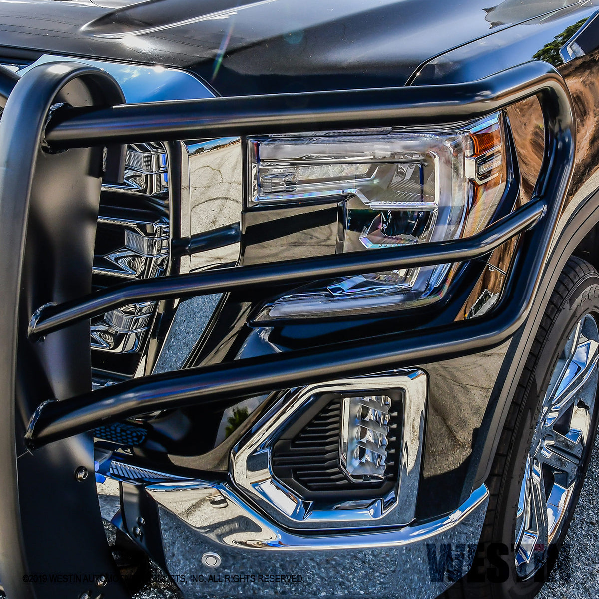 Westin HDX Grille Guard 2019-2021 GMC Sierra 1500