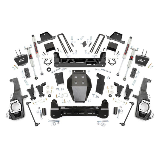 ROUGH COUNTRY 7 Inch Lift Kit | Torsion Drop | M1 | w/ Overloads | Chevy/GMC 2500HD/3500HD (20-25) | 111240