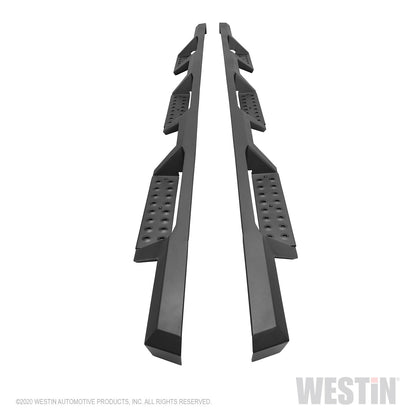 Westin HDX Drop Wheel-to-Wheel Nerf Steps Chevy/GMC Silverado/Sierra 2500/3500 Double Cab 8' Bed