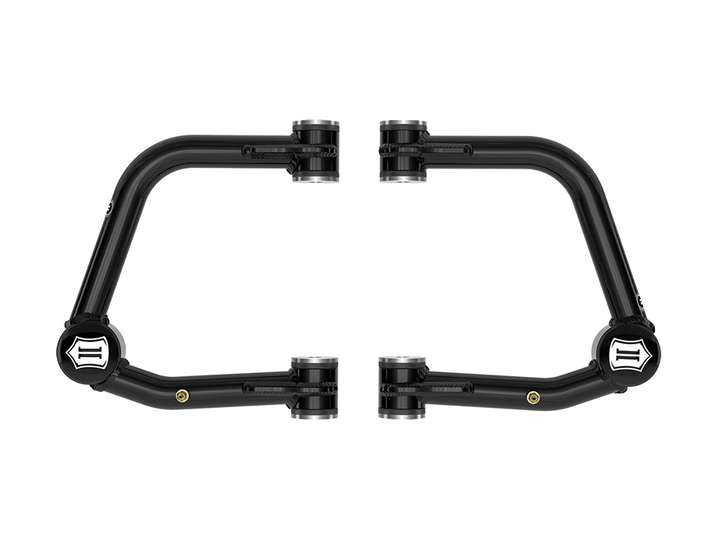 ICON 58452DJ 2024-2026 Toyota Tacoma/2024-2026 Toyota Land Cruiser 250 Series/2024-2026 Lexus GX550/2025-2026 Toyota 4Runner, Front, Tubular Upper Control Arms w/ Delta Joint Pro