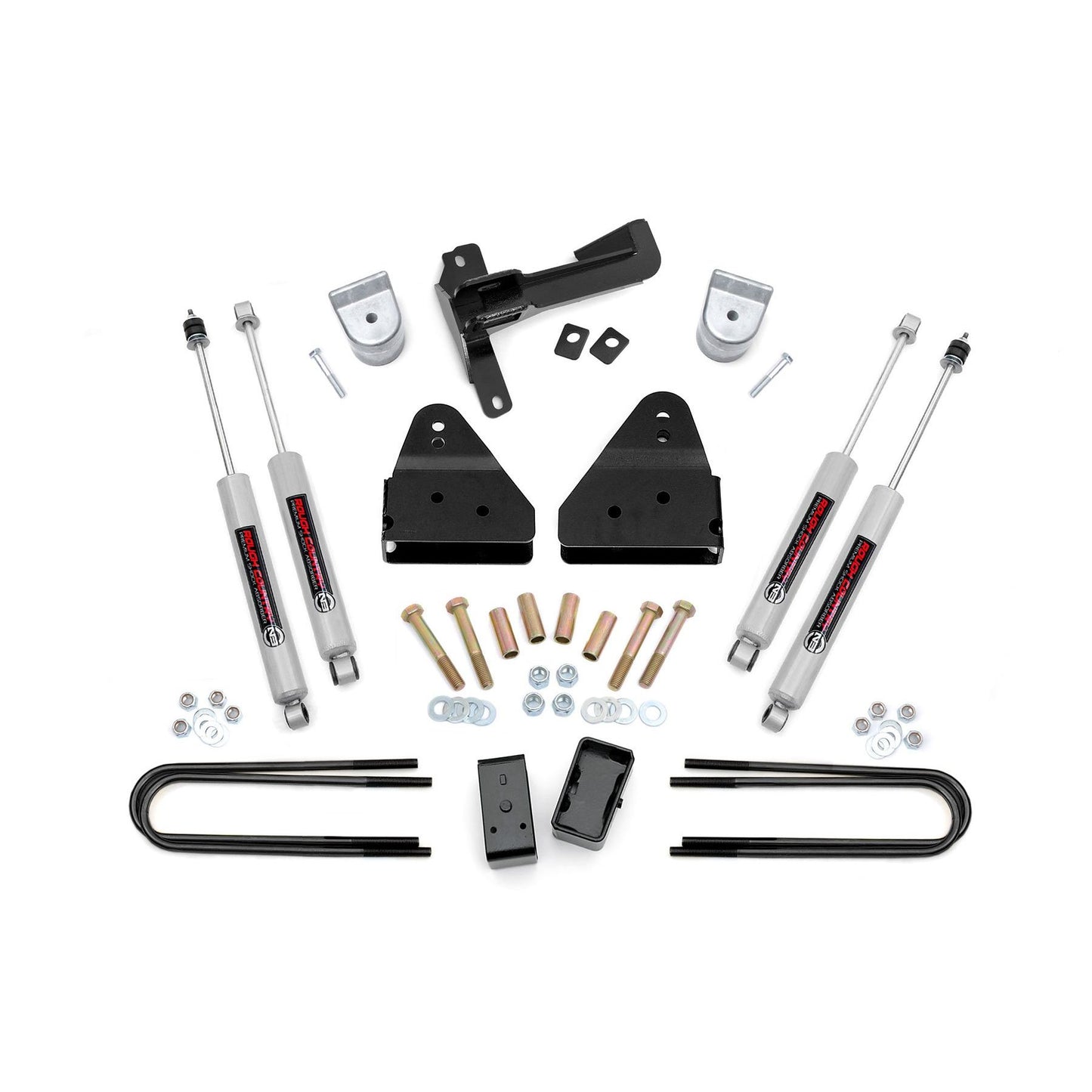 ROUGH COUNTRY | 3 Inch Lift Kit  FR Spacer  Ford F-250/F-350 Super Duty 4WD (2005-2007) | 509.2