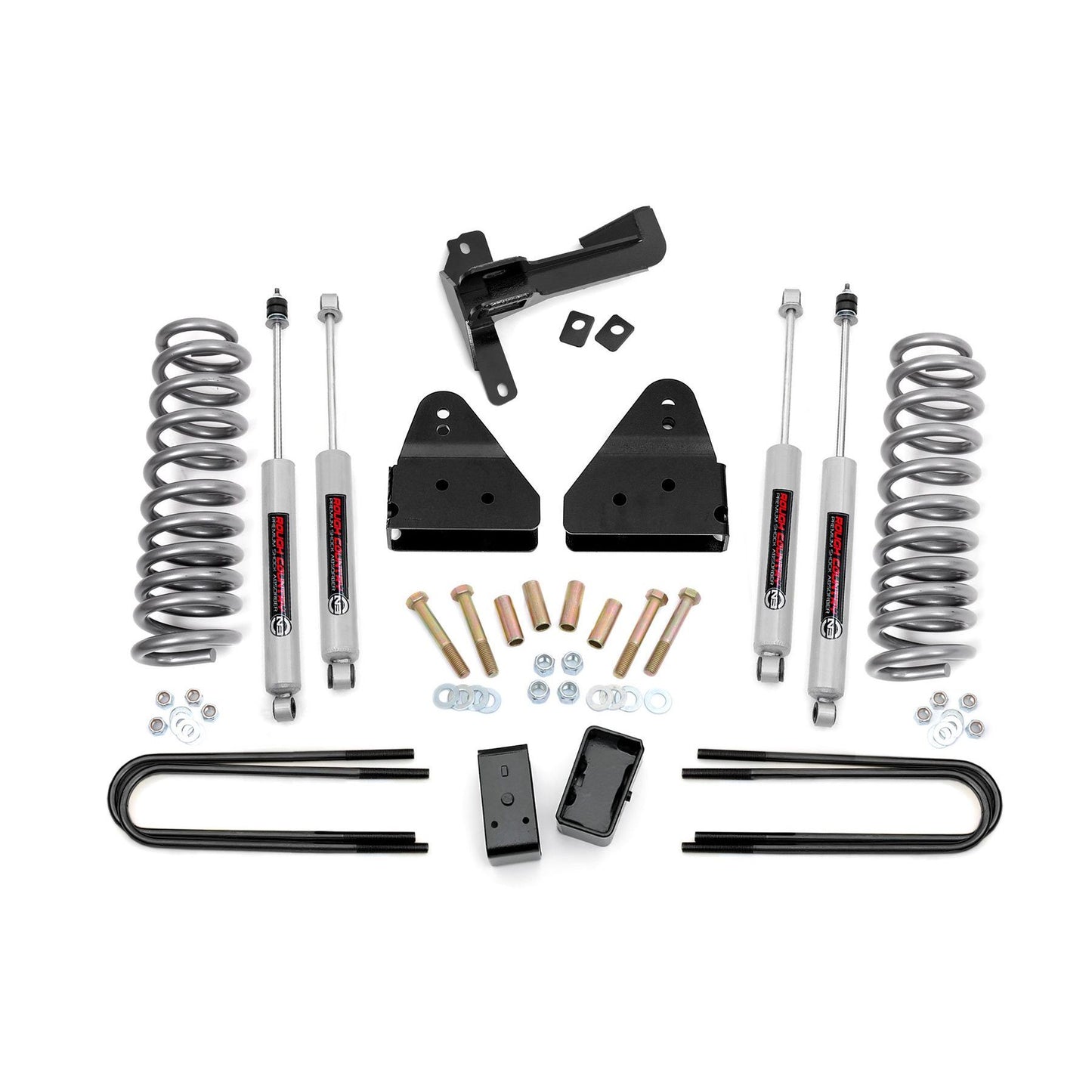ROUGH COUNTRY | 3 Inch Lift Kit  FR Springs  Ford F-250/F-350 Super Duty 4WD (2008-2010) | 521.2
