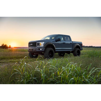 ROUGH COUNTRY | Defender Fender Flares  E2 Magma Red  Ford F-150 2WD/4WD (2015-2020) | A-F11811-E2