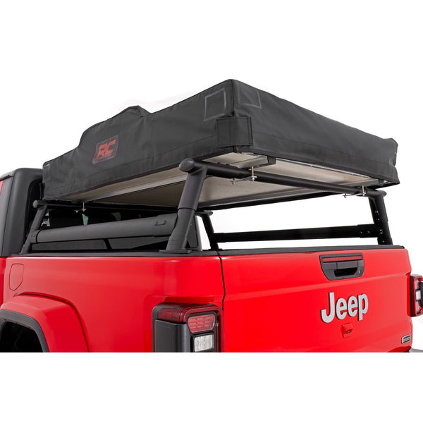 ROUGH COUNTRY | Bed Rack  Half Rack  Aluminum  Jeep Gladiator JT 4WD (2020-2026) | 10644
