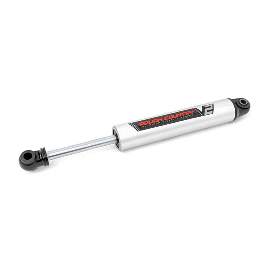 ROUGH COUNTRY V2 Steering Stabilizer | Jeep Gladiator JT/Wrangler JL 4WD (2018-2025) | 8730570