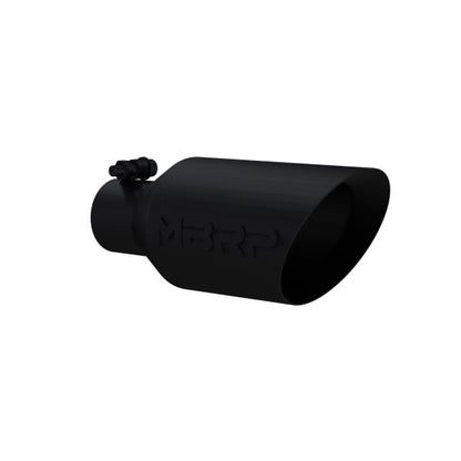 MBRP | Universal Black-Coated Tip, 2.5 Inch ID, 4.5 Inch OD Out,  | T5161BLK