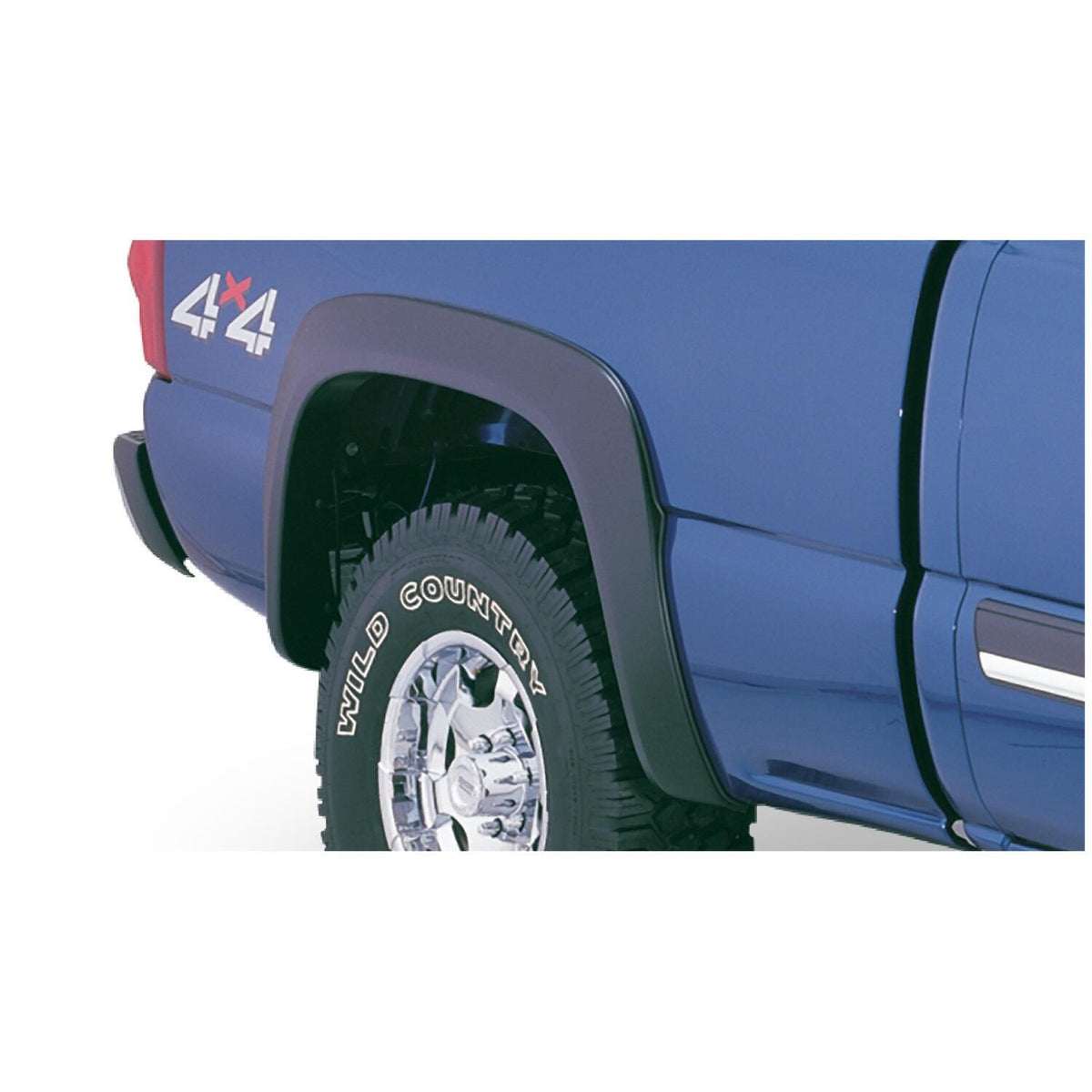 BUSHWACKER | Extend-A-Fender Rear Fender Flares | 2003-07 Chevy Silverado 1500 | 40056-02