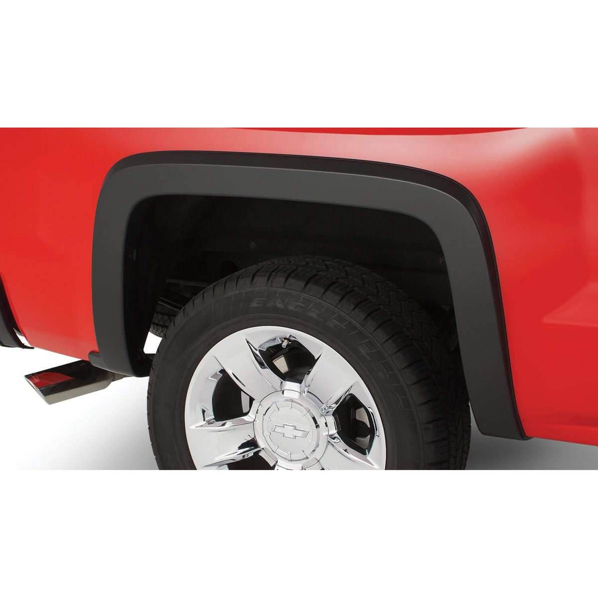 BUSHWACKER | OE-Style Rear Fender Flares | 2007-13 Chevy Silverado 1500  2007-14 Chevy Silverado 2500/3500 | 40080-02
