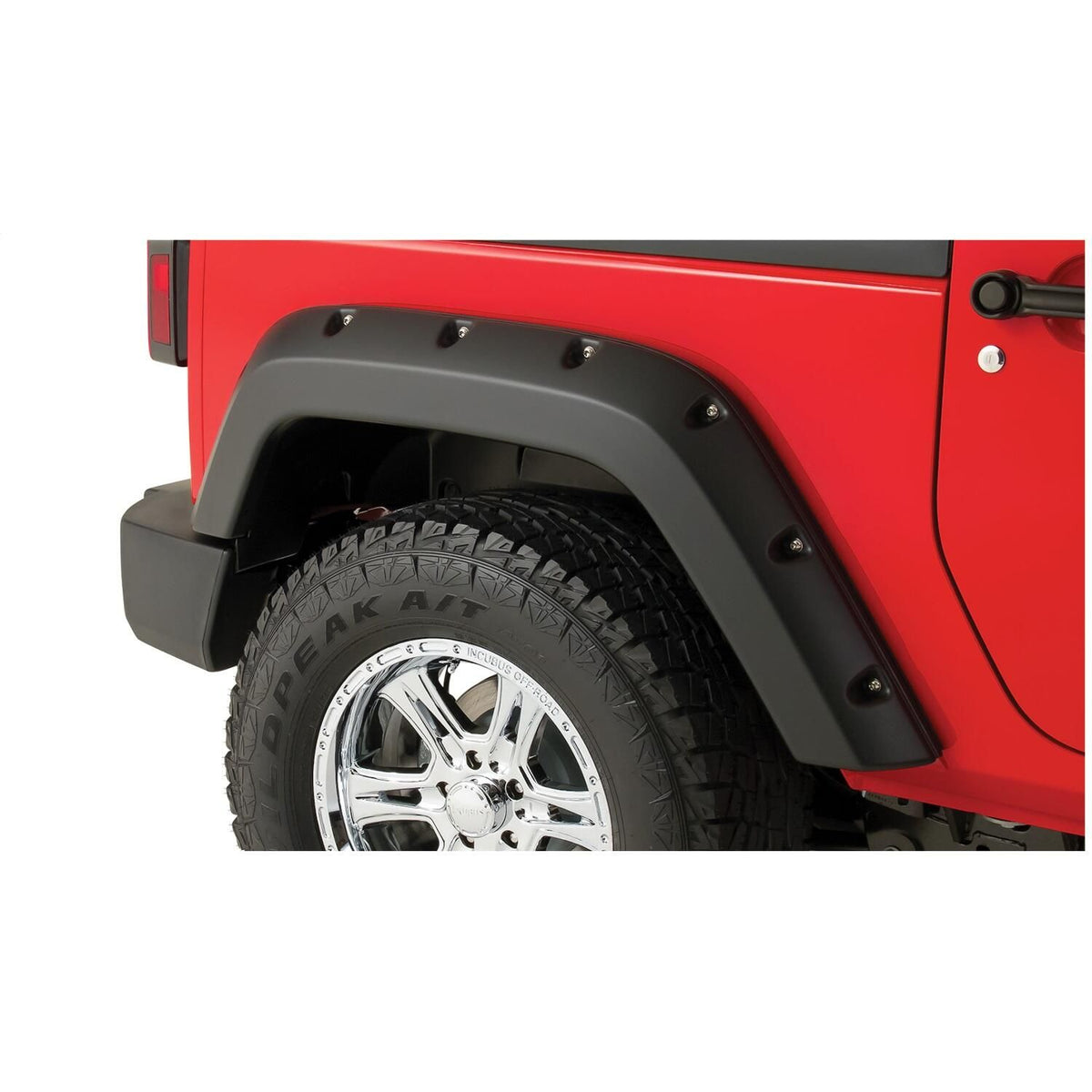 BUSHWACKER | Pocket/Rivet Rear Fender Flares | 2015-20 GMC Canyon | 40144-02