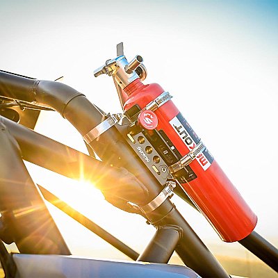 Synergy Quick Release Fire Extinguisher Mount — Synergy Quick Release Fire Extinguisher Mount