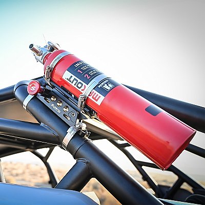 Synergy Quick Release Fire Extinguisher Mount — Synergy Quick Release Fire Extinguisher Mount