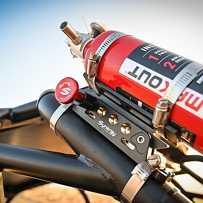 Synergy Quick Release Fire Extinguisher Mount — Synergy Quick Release Fire Extinguisher Mount