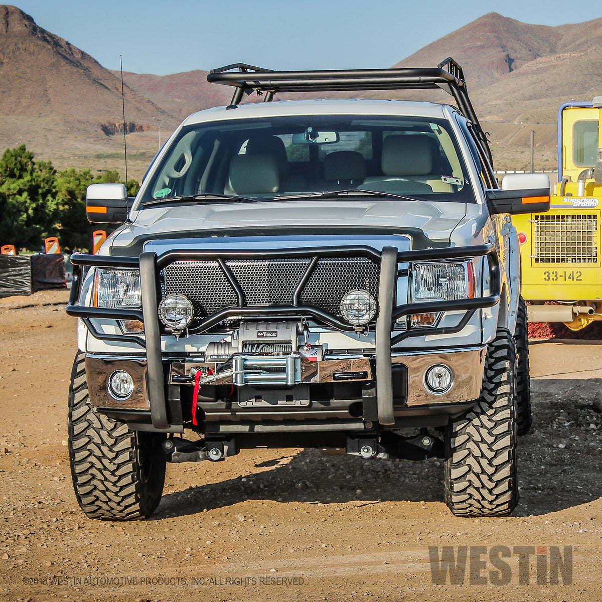 Westin HDX Winch Mount Grille Guard 2009-2014 Ford F-150/F-150 XL SSV