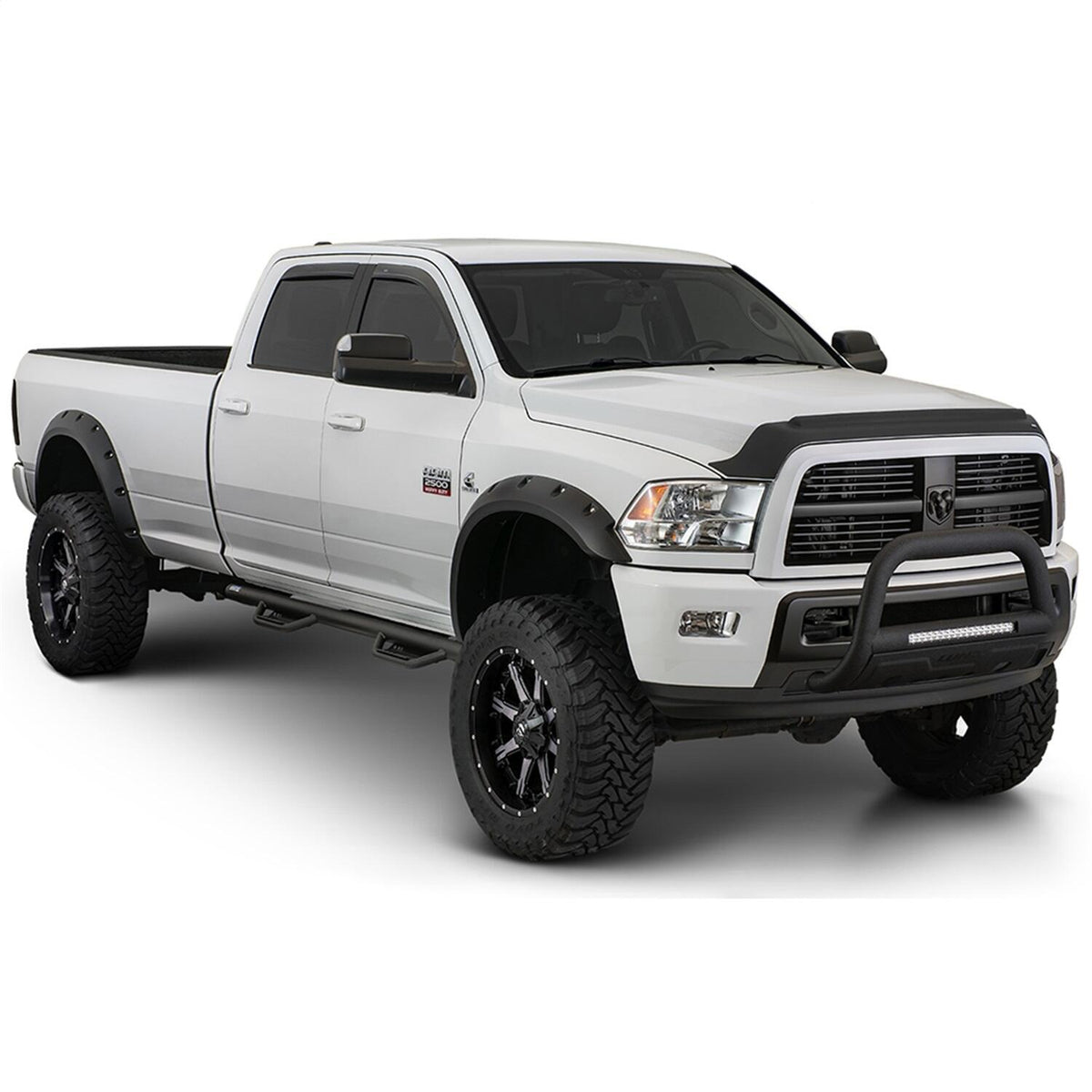 BUSHWACKER | Pocket/Rivet 4-Piece Fender Flare Set | 2014-18 Chevy Silverado 1500 | 40977-02