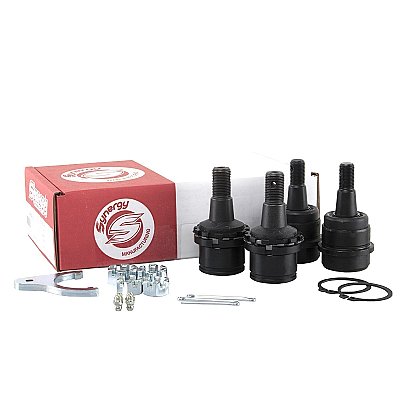 Synergy 2003-2013 Dodge Ram 1500 / 2500 / 3500 HD Adjustable Ball Joint Kit — Complete Ball Joint Kit - Non-Knurled