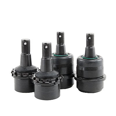 Synergy Jeep JK / JKU Adjustable Ball Joint Kit — Non-Knurled Upper and Lower Ball Joints