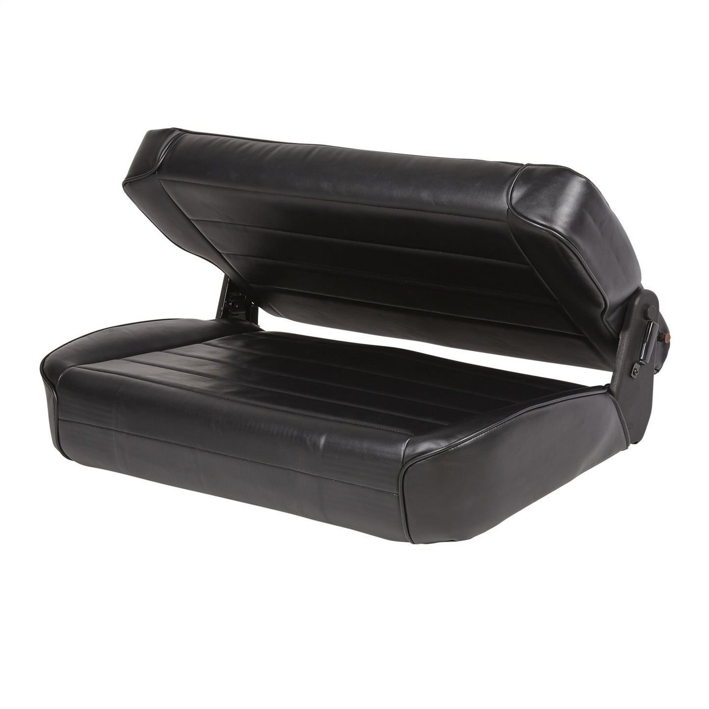 SMITTYBILT | Seat Rear Fold Tumble 86-95 CJ & Wrangler YJ Vinyl Black Smittybilt |41301