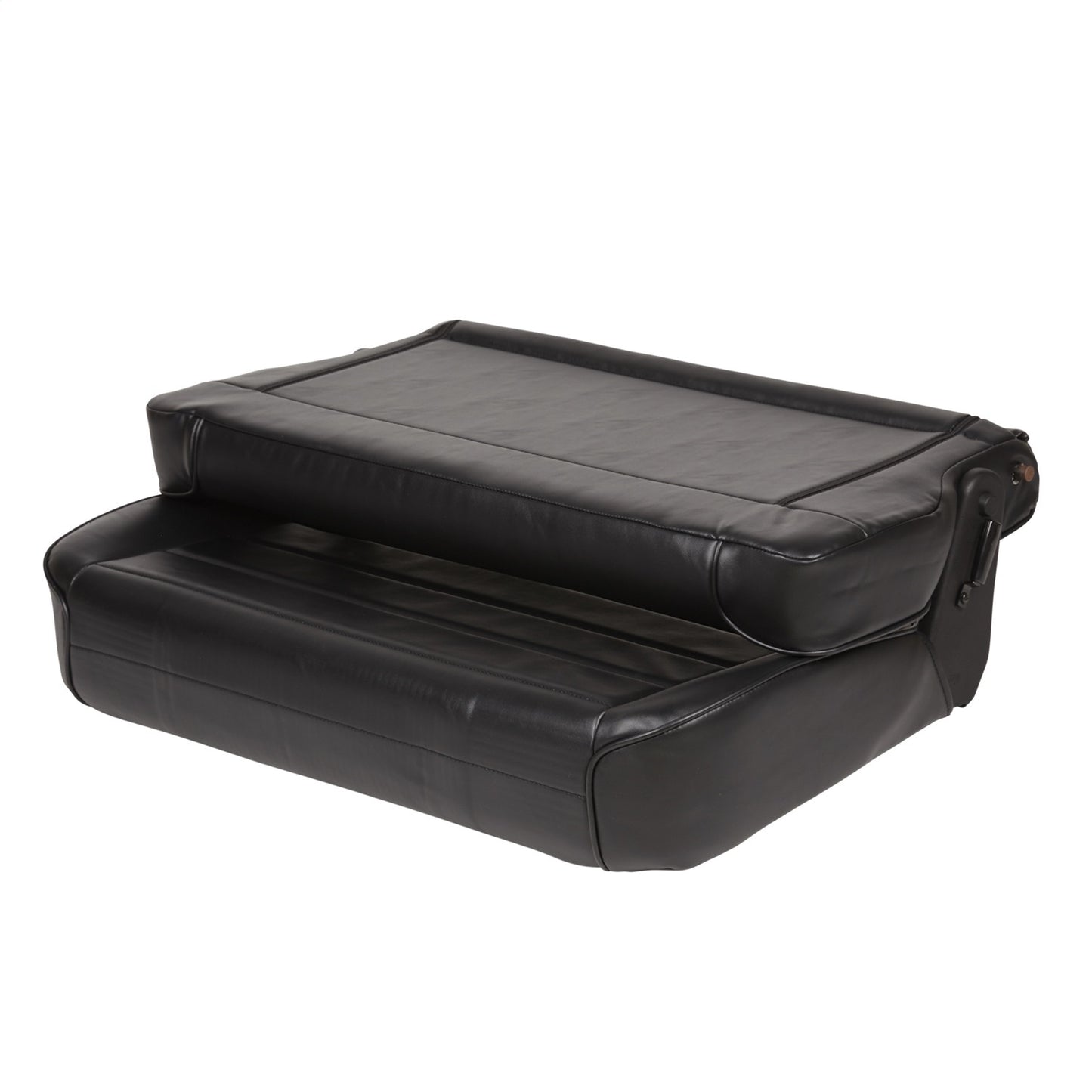 SMITTYBILT | Seat Rear Fold Tumble 86-95 CJ & Wrangler YJ Vinyl Black Smittybilt |41301