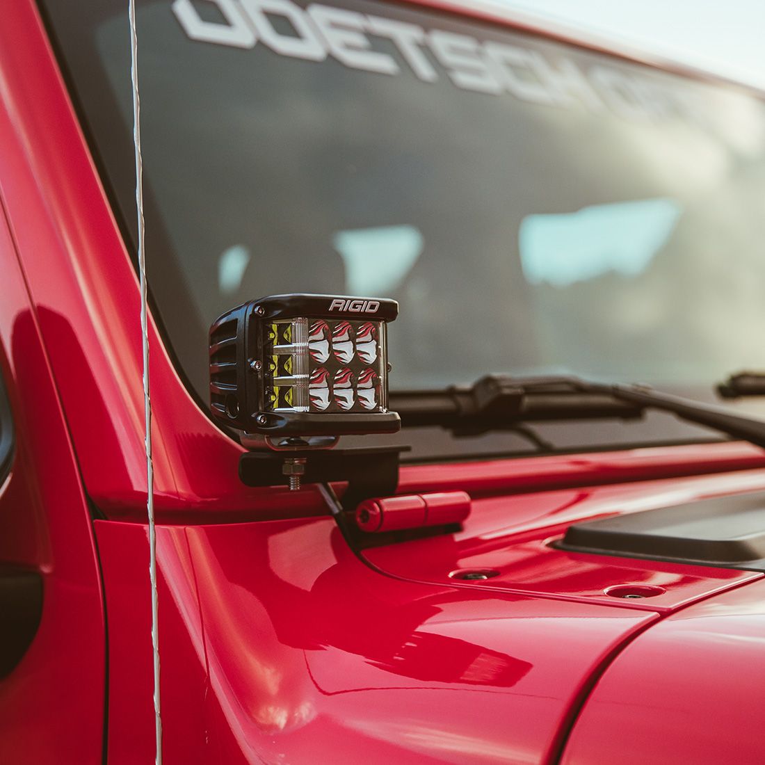 RIGID INDUSTRIES | 2018 Wrangler JL A-Pillar Mount RIGID Industries | 41659