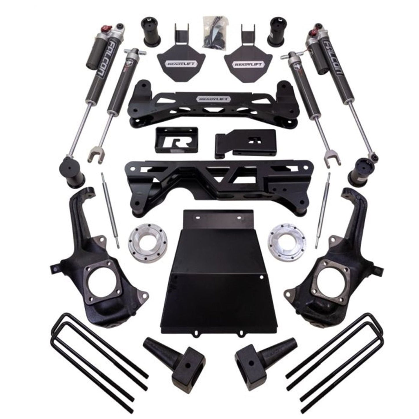ReadyLIFT 5-6'' MAX2.1 Suspension System 2500HD/3500HD w/ 2.1 Falcon Shocks  (2500HD/3500HD) 42-31540