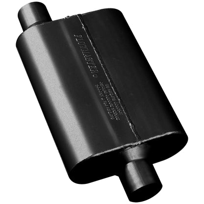 FLOWMASTER 40 Series Chambered Muffler 40 Series 2.25 Offset In 2.25 Center Out Aggressive Sound