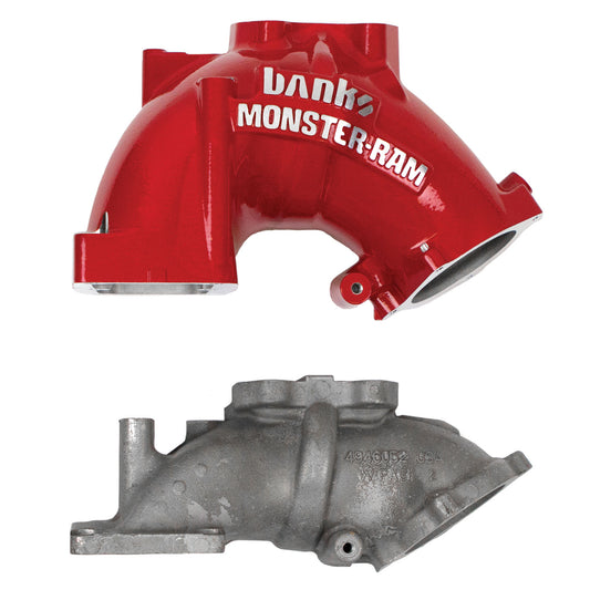 BANKS POWER | Monster-Ram Intake System For 07.5-12 Dodge Ram 2500/3500 6.7L Cummins Red Powdercoat | 42797-PC