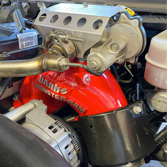BANKS POWER | Monster-Ram Intake System For 13-18 Dodge Ram 2500/3500 6.7L Cummins Red Powdercoat | 42798-PC