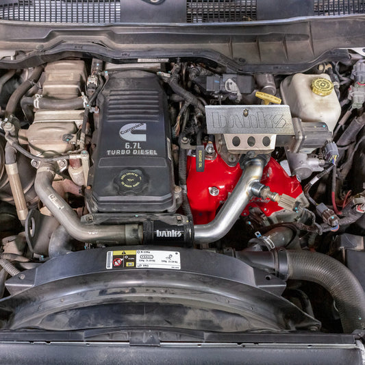 BANKS POWER | Monster-Ram Intake 13-18 Ram 3500-5500 Chassis Cab 6.7L Red Powdercoat | 42804-R