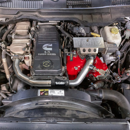 BANKS POWER | Monster-Ram Intake 19-24 Ram 3500-5500 Chassis Cab 6.7L Red Powdercoat | 42805-R