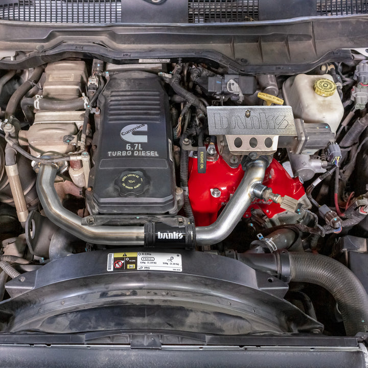 BANKS POWER | Monster-Ram Intake 2007.5-2012 Ram 3500-5500 Chassis Cab 6.7L Raw | 42806-N