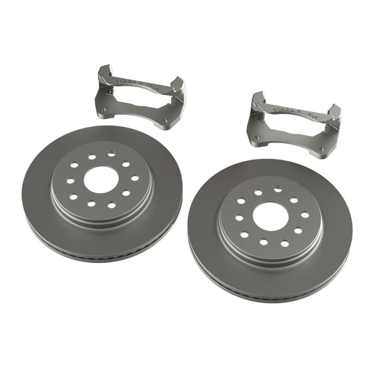 TeraFlex | 07-18 Wrangler JK Front Performance Big Rotor Kit w/ Vented Rotors 5x5 Inch & 5x5.5 Inch TeraFlex | 4303480