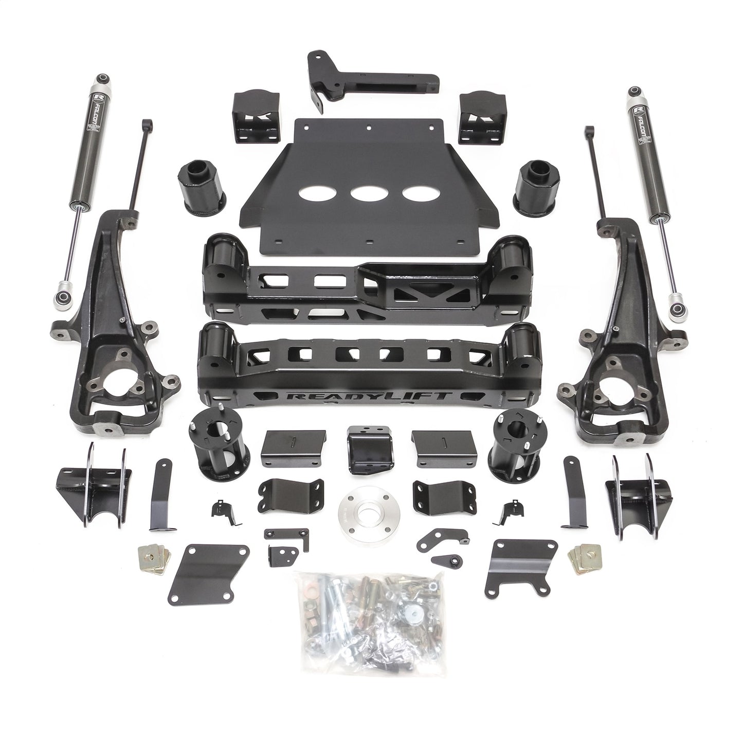 ReadyLIFT 6.0'' With Factory Air Suspension Lift Kit W/ Falcon 1.1 Monotube Shocks (1500) 44-19621